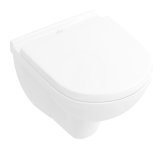 VILLEROY & BOCH - O.novo Závesné WC Compact, DirectFlush, alpská biela 5688R001