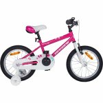 Arcore JENNY 16 Detský 16" bicykel, ružová, veľkosť 16" (100 - 125 cm)