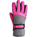 Lewro NALANI ružová 8-11 - Detské lyžiarské rukavice