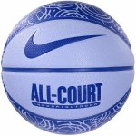 Nike EVERYDAY ALL COURT 8P GRAPHIC DEFLATED Basketbalová lopta, modrá, veľkosť 7