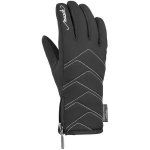 Reusch LOREDANA TOUCH-TEC čierna 7,5 - Dámske lyžiarske rukavice
