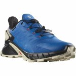 Salomon SUPERCROSS 4 GTX Pánska trailová obuv, modrá, veľkosť 44