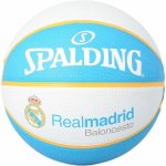 Spalding REAL MADRID EL TEAM Basketbalová lopta, biela, veľkosť 7