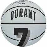 Wilson NBA PLAYER ICON MINI BSKT DURANT 3 Mini basketbalová lopta, biela, veľkosť 3