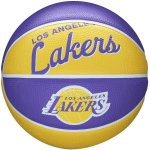 Wilson NBA RETRO MINI LAKERS  3 - Mini basketbalová lopta