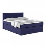 Posteľ Boxspring Nero Pl: 160/200cm, Modrá