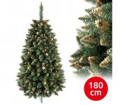 ANMA Vianočný stromček GOLD 180 cm borovica