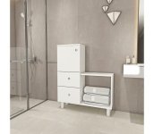 Asir Kúpeľnová skrinka PAMIR 84,2x67,4 cm biela 