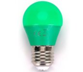  B.V. LED Žiarovka G45 E27/4W/230V zelená -  