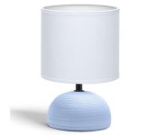 B.V.  - Stolná lampa 1xE14/40W/230V modrá/biela 