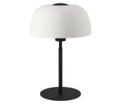 Eglo Eglo 900142 - Stolná lampa SOLO 1xE27/40W/230V čierna/biela 