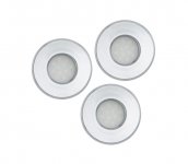 Eglo Eglo 93219 - SADA 3x LED kúpeľňové podhľadové svietidlo IGOA 3xGU10-LED/5W/230V 