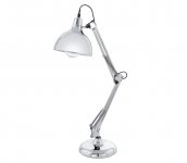 Eglo Eglo 94702 - Stolná lampa BORGILLIO 1xE27/40W/230V 