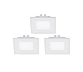 Eglo Eglo 94733 - SADA 3x LED Podhľadové svietidlo FUEVA 1 1xLED/2,7W/230V 