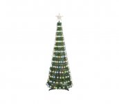EMOS LED RGB Vianoční stromček so sveteľnou reťazou 234xLED/16 módov 1,5m + DO