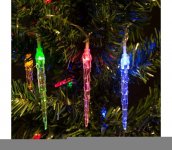Family LED Vianočná reťaz 20xLED 2,25m multicolor cencúľ