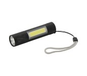  LED Nabíjacia baterka LED/400mAh čierna 