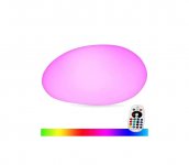  LED RGB Stmievateľná vonkajšia lampa LED/1W/230V 28cm IP67 + DO 