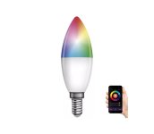  LED RGB Stmievateľná žiarovka GoSmart E14/4,8W/230V 2700-6500K Tuya 
