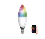 LED RGB Stmievateľná žiarovka GoSmart E14/4,8W/230V 2700-6500K Wi-Fi Tuya 