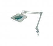   - LED Stolná lampa s lupou a klipom LED/5W/230V 