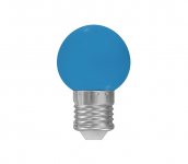  LED žiarovka E27/1W/230V modrá 5500