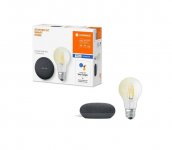 Ledvance Ledvance - Inteligentný reproduktor Google Nest Mini + LED Žiarovka SMART+ E27 