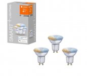 Ledvance SADA 3x LED Stmievateľná žiarovka SMART+ GU10/5W/230V 2700K