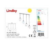 Lindby Lindby - Luster na lanku ODILA 4xE27/42W/230V 