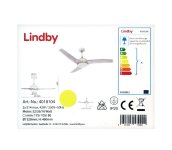 Lindby Lindby - Stropný látor EMANUEL 2xE14/42W/230V + diaľkové ovládanie 