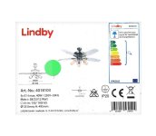 Lindby Lindby - Stropný látor so svetlom CEDRIK 5xE14/40W/230V 