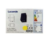 Lucande Lucande - LED Vonkajšie nástenné svietidlo GABRIELA 2xLED/9,5W/230V IP54 