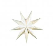 Markslöjd Markslöjd 700320 - Vianočná dekorácia SOLVALLA 1xE14/25W/230V biela 75 cm 