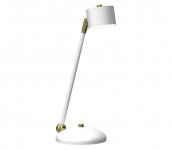 Milagro Stolná lampa ARENA 1xGX53/11W/230V biela/zlatá 
