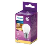 Philips LED Stmievateľná žiarovka Philips P45 E27/4,5W/230V 2700K 