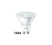Philips SADA 144x LED Žiarovka Philips GU10/4,7W/230V 2700K 