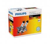 Philips SADA 2x Autožiarovka Philips VISION 12342PRC2 H4 P43t-38/60W/55W/12V 3200K 