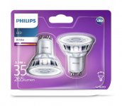 Philips SADA 2x LED Žiarovka Philips GU10/3,5W/230V 3000K