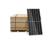 Raylyst Fotovoltaický solárny panel LEAPTON 410Wp čierny rám IP68 Half Cut - paleta 36 ks 