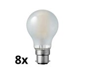  SADA 8x LED Žiarovka A60 B22/7W/230V 2700K 