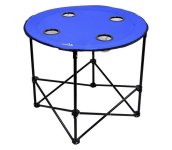  Skladací kempingový stôl modrá 