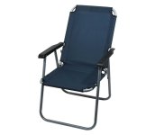  Skladacia kempingová stolička modrá 