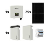 SolaXPower Sol. zostava: SOLAX Power - 10kWp JINKO + 15kW SOLAX menič 3f + 11,6 kWh batérie 