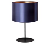   - Stolná lampa CANNES 1xE14/15W/230V 20 cm modrá/medená/čierna 