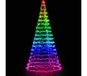 Twinkly Twinkly TWP300SPP-BEU - LED RGB Vonkajší vianočný stromček 300xLED 2m IP44 Wi-Fi 