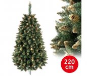  Vianočný stromček GOLD 220 cm borovica 