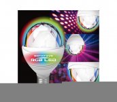 Výrobce po 1 ks LED RGB Žiarovka DISCO A60 E27/3,2W/230V 
