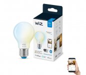 WiZ LED Stmievateľná žiarovka A60 E27/7W/230V 2700-6500K CRI 90 Wi-Fi - WiZ 