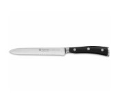 Wüsthof Wüsthof - Kuchynský nôž nakrajovací CLASSIC IKON 14 cm čierna 