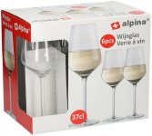 Alpina Pohár na biele víno ALPINA 370ml 6ks
